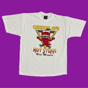 90s Cannon AFB Hot Stuff Tee